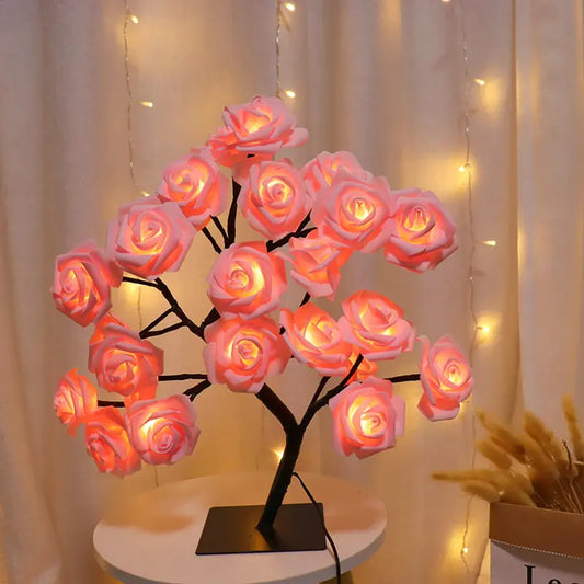 Special Valentine’s Day Gift — USB Rose Tree Light 🌹✨