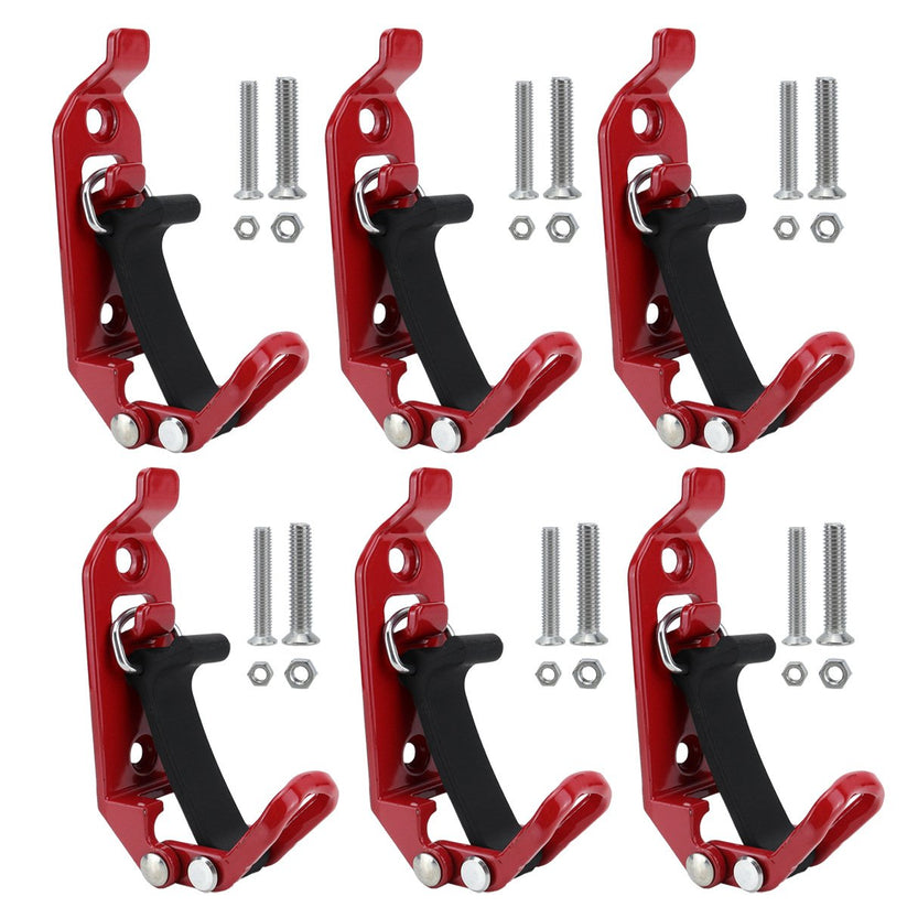 Heavy-Duty Rubber Tool Mount Clamps for Trucks& Garages