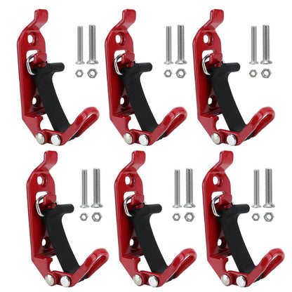 Heavy-Duty Rubber Tool Mount Clamps for Trucks& Garages