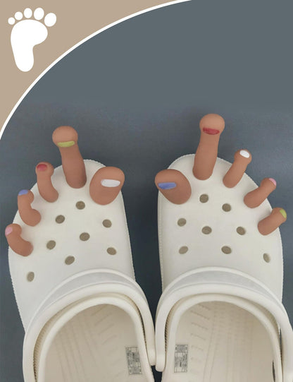 Funny Toe Charms(10 Pieces)
