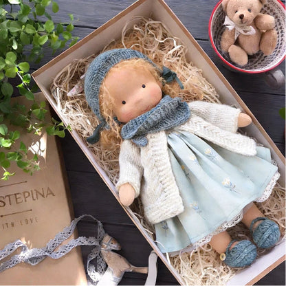 Frunild®Handmade Waldorf Doll🎀