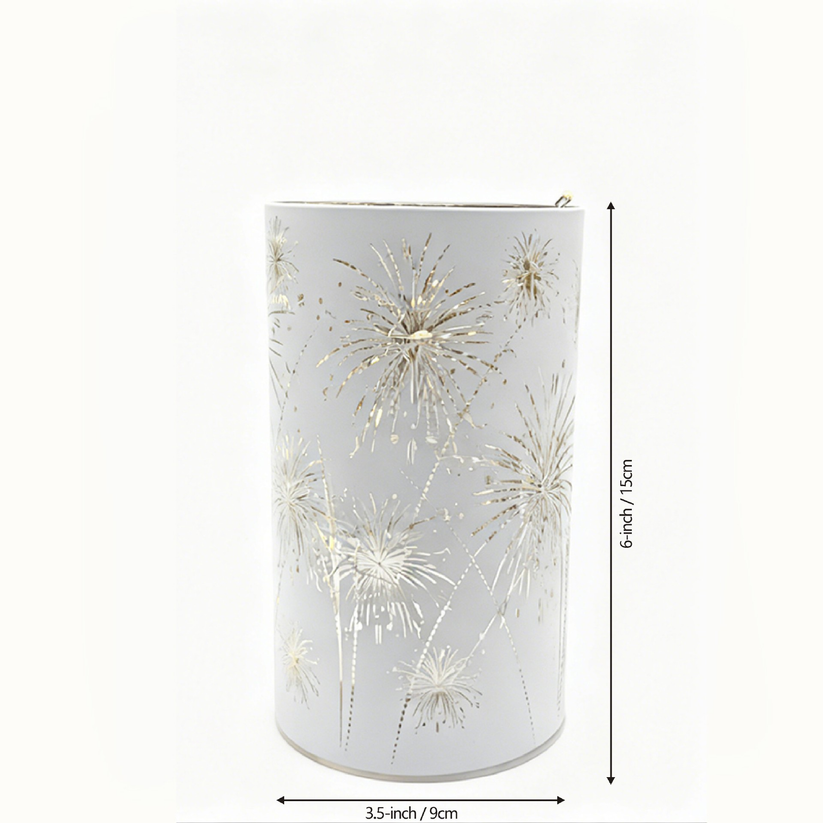 Celebration Firework Lanterns – Premium Patriotic Red, White & Blue Trio