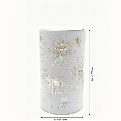 Celebration Firework Lanterns – Premium Patriotic Red, White & Blue Trio