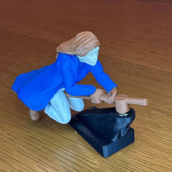 🔮🚗Witch and Wizard Broomstick Dashboard Drift Ornaments