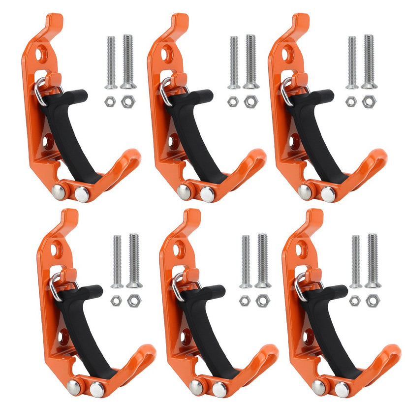 Heavy-Duty Rubber Tool Mount Clamps for Trucks& Garages