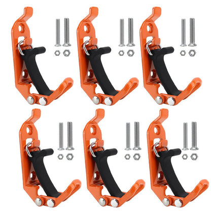 Heavy-Duty Rubber Tool Mount Clamps for Trucks& Garages