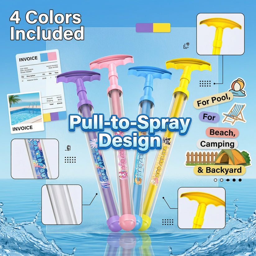 🎆💦Outdoor Water Spray Toy - The Ultimate 360° Dreamy Spray for Summer Spectacles