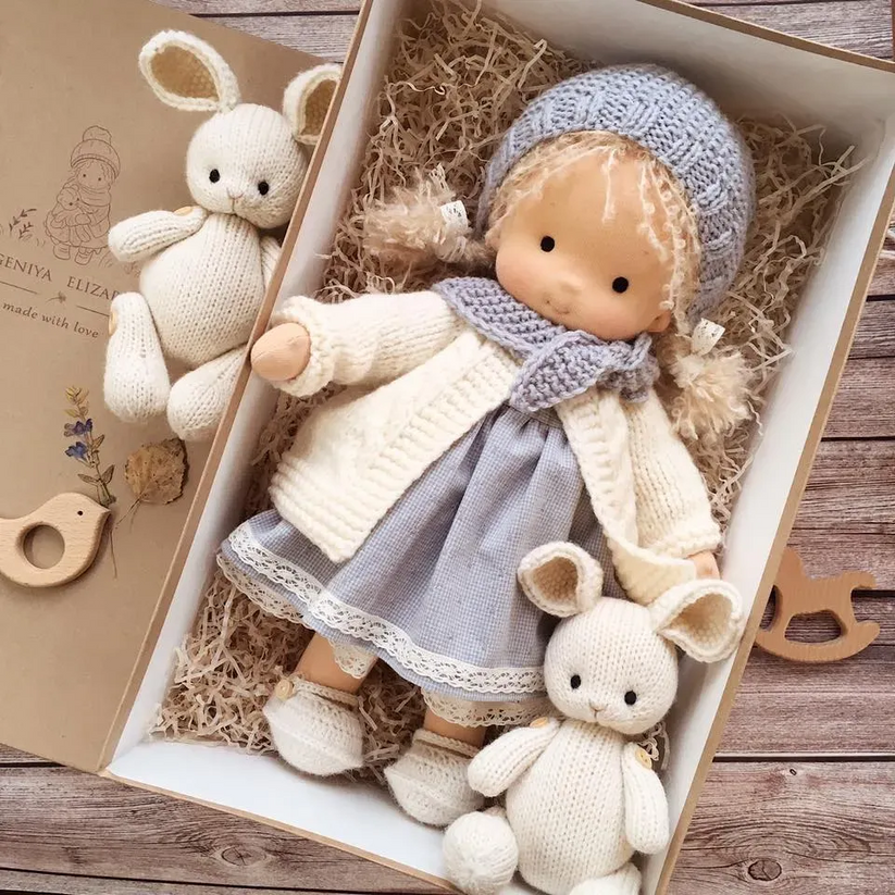 Frunild®Handmade Waldorf Doll🎀