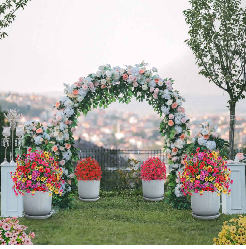 Last Day Promotion!🔥Outdoor/Indoor UV Resistant & Waterproof Artificial Flower Decor✅️