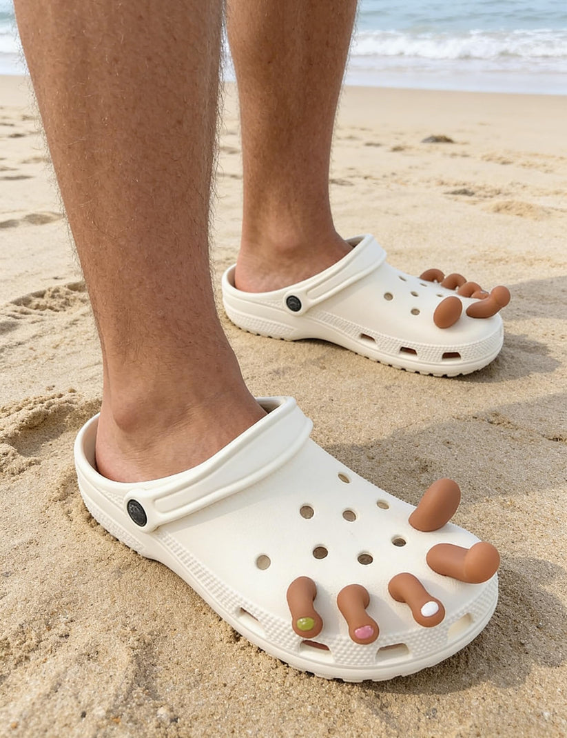 Funny Toe Charms(10 Pieces)