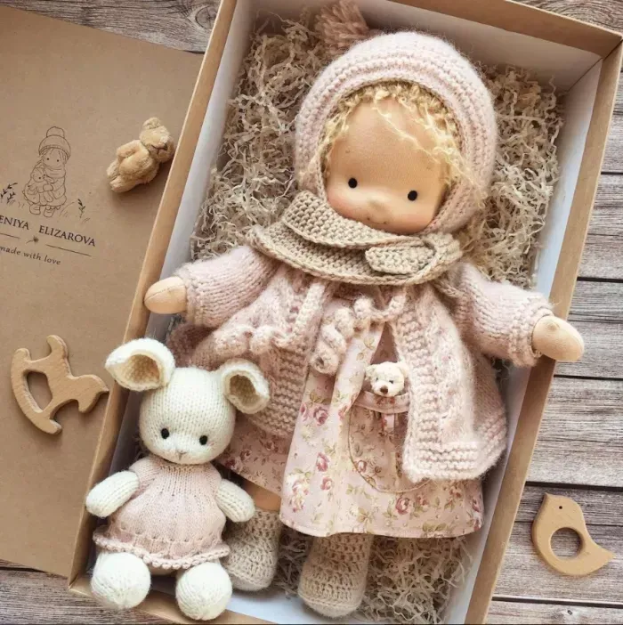 Frunild®Handmade Waldorf Doll🎀
