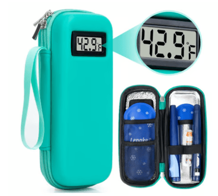 Insulin Cooler Travel Case with Temperature Display