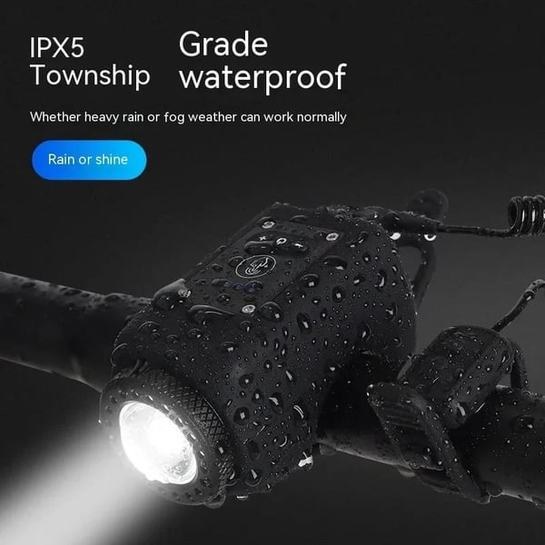 Woyuosn 2-in-1 Bike Light and Horn