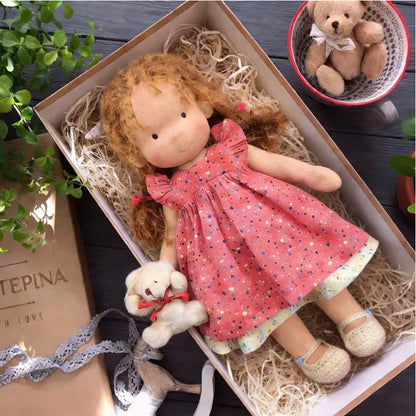 Frunild®Handmade Waldorf Doll🎀