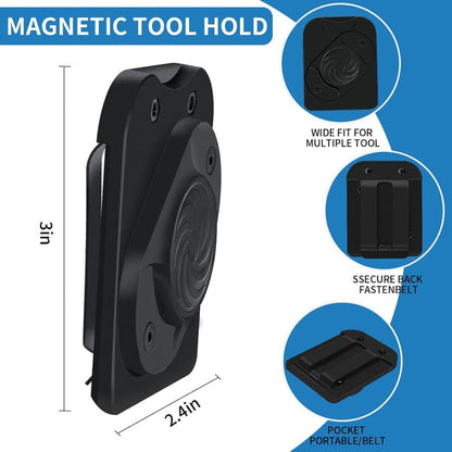 ⏰Limited-Time Offer🛠️ 360° Rotating Magnetic Tool Clip - Free Your Hands & Double Efficiency🎯