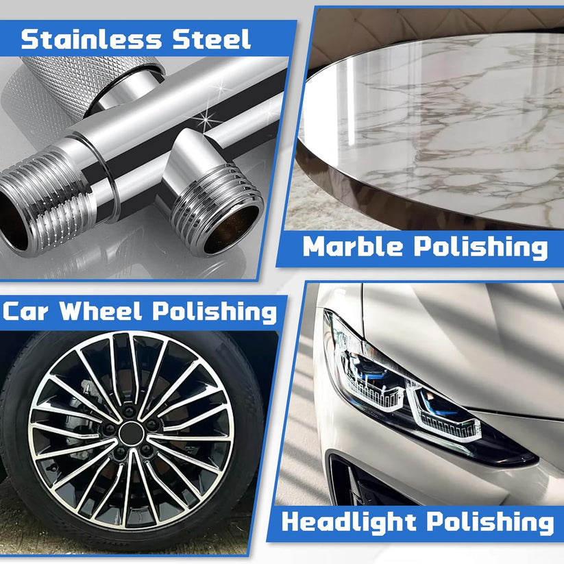 Industrial-Grade High-Density Compressed Wool Polishing Disc