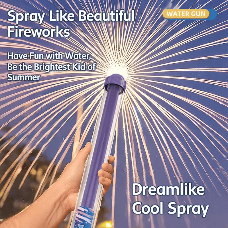 🎆💦Outdoor Water Spray Toy - The Ultimate 360° Dreamy Spray for Summer Spectacles