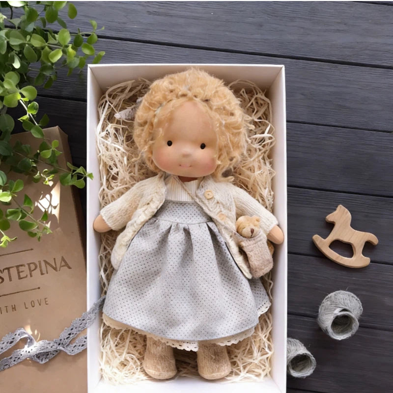 Frunild®Handmade Waldorf Doll🎀