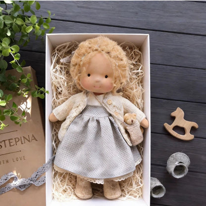 Frunild®Handmade Waldorf Doll🎀