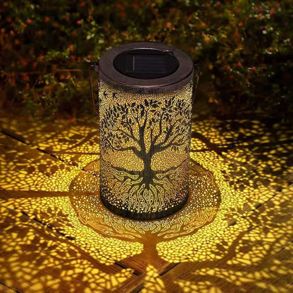 Colorful Sunflower Glow Solar Garden Lantern
