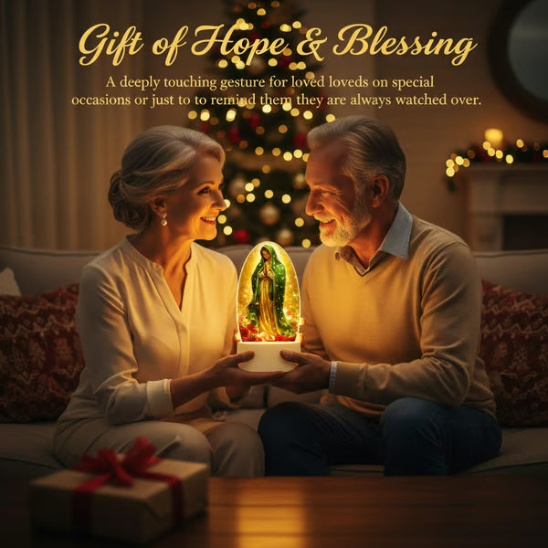 Sacred Glow: The Light of Our Lady of Guadalupe ✨