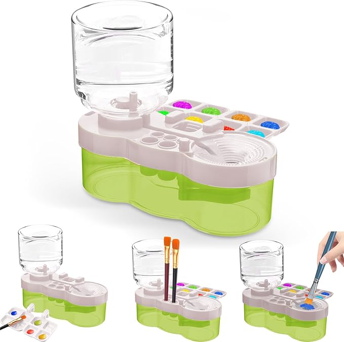 New Brush Cleaning Tool — Suitable for Acrylic and Watercolor Paints🎨🖌️