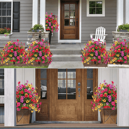 Last Day Promotion!🔥Outdoor/Indoor UV Resistant & Waterproof Artificial Flower Decor✅️