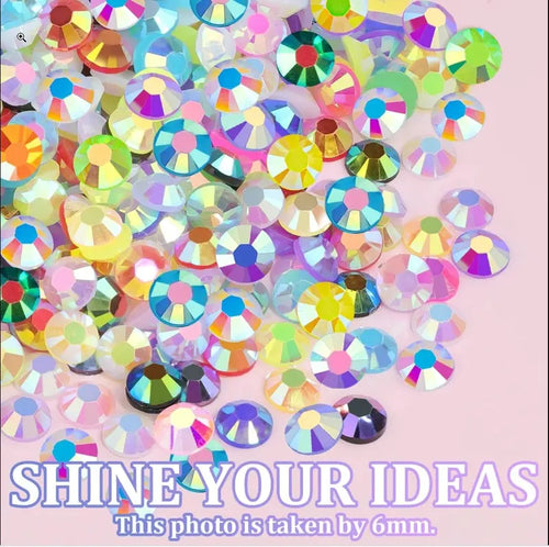 Make It Shine ✨ AB Jelly Rhinestone Kit for Nails, Crafts & Custom Jewelry