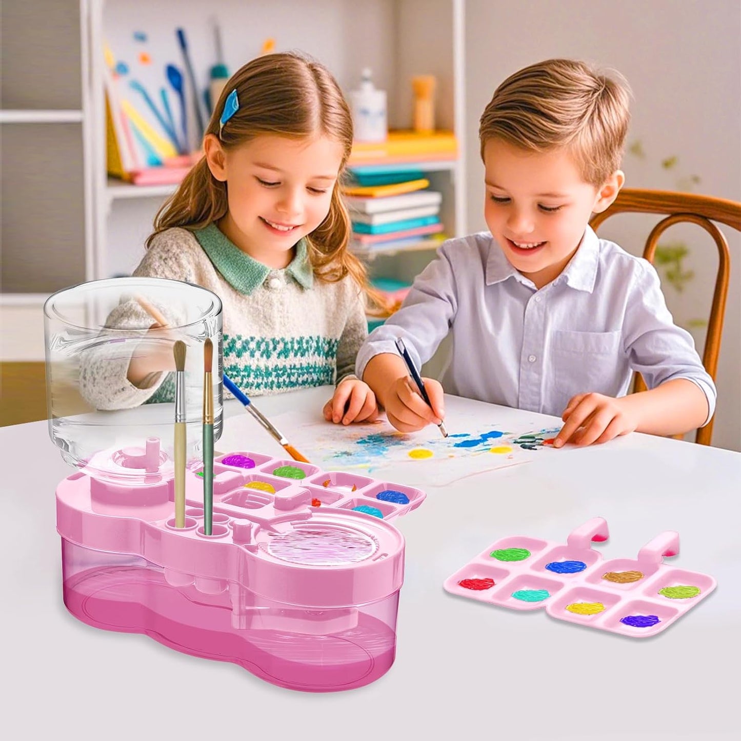 New Brush Cleaning Tool — Suitable for Acrylic and Watercolor Paints🎨🖌️