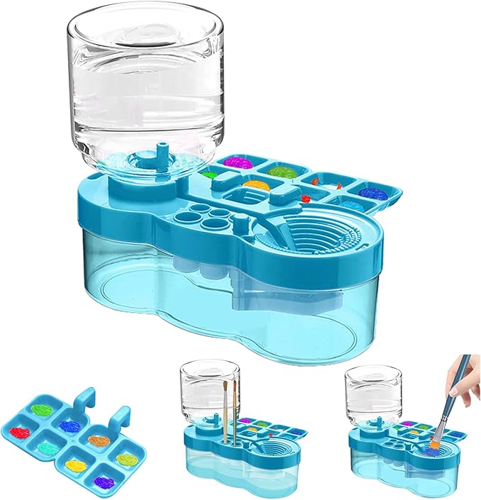 New Brush Cleaning Tool — Suitable for Acrylic and Watercolor Paints🎨🖌️