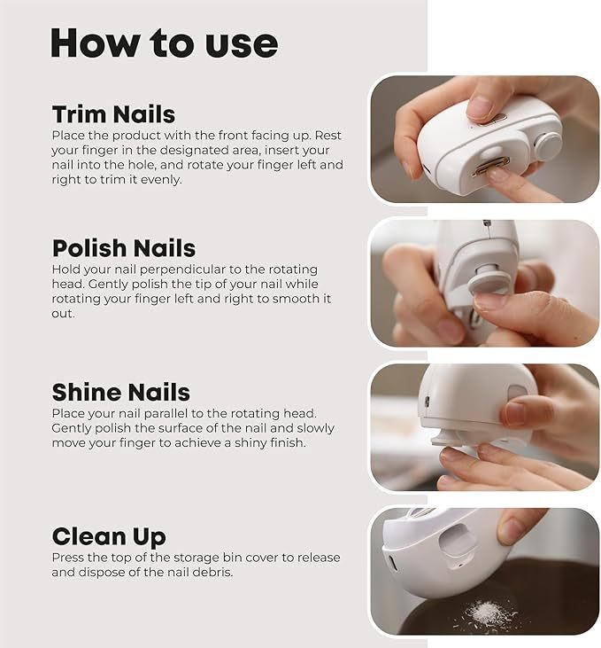 Painless Smart Nail Clipper(Suitable for all nails)