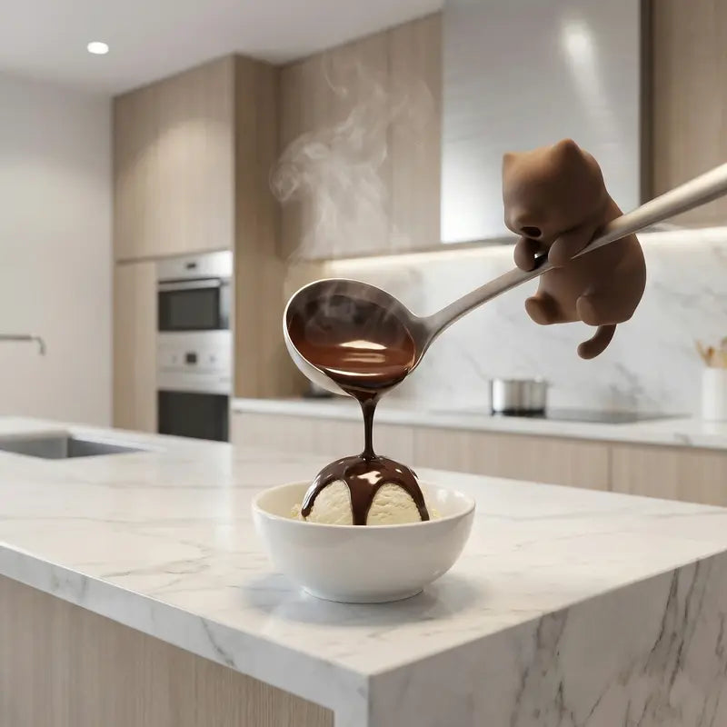 Rechargeable Cat Mini Food Cooling Fan — Cools Hot Drinks in 3 Minutes