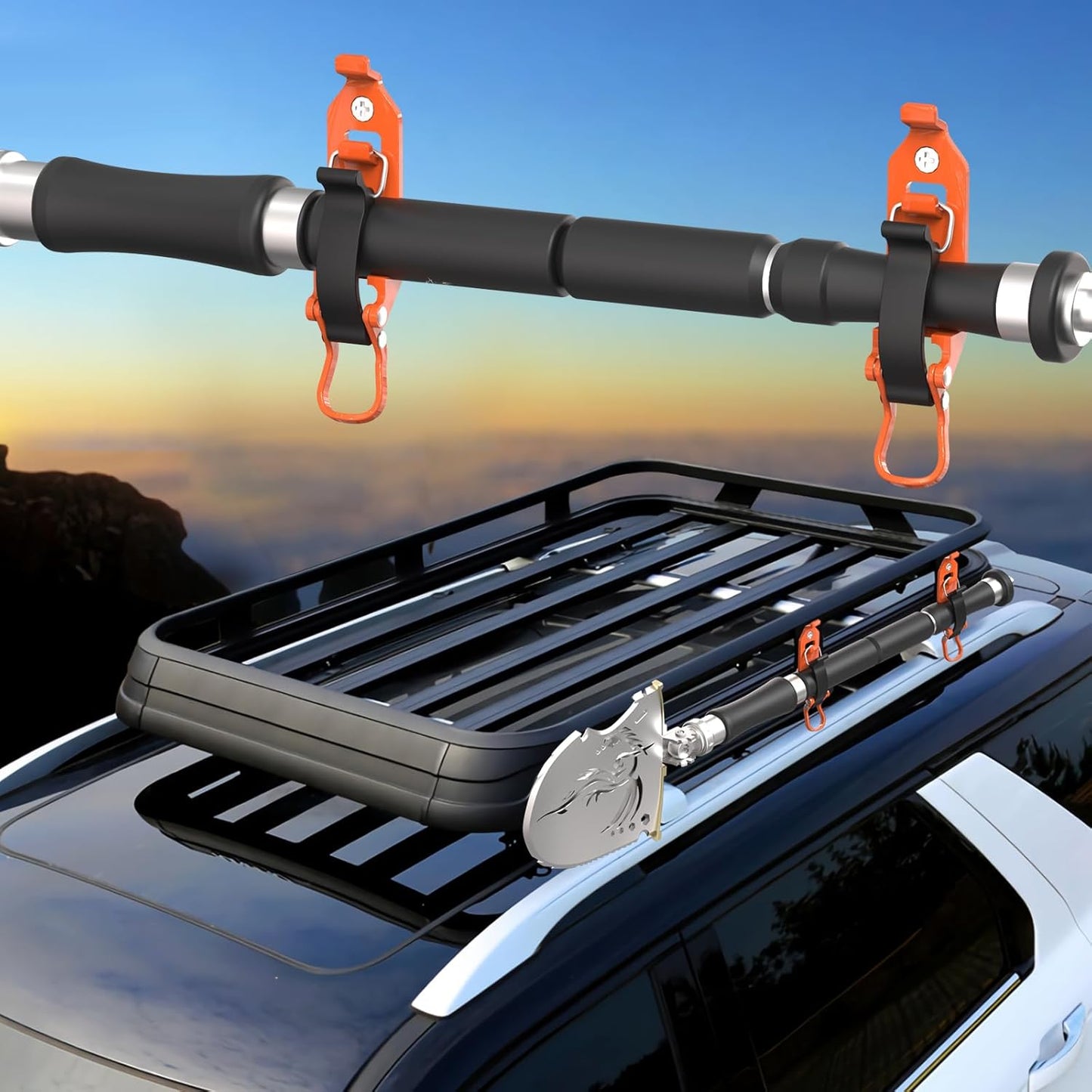 Heavy-Duty Rubber Tool Mount Clamps for Trucks& Garages
