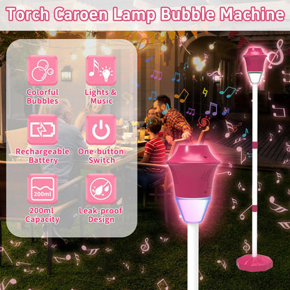 Kids Automatic Bubble Machine with Lights & Music🐳