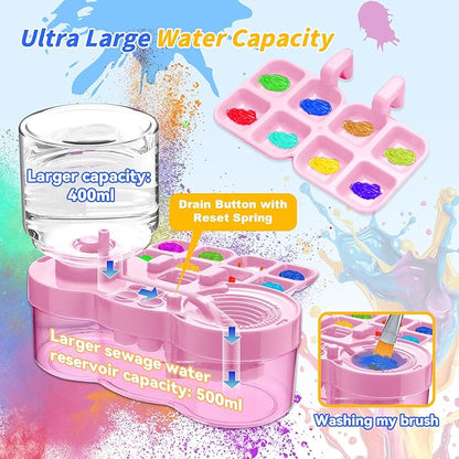 New Brush Cleaning Tool — Suitable for Acrylic and Watercolor Paints🎨🖌️