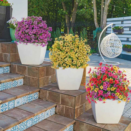 Last Day Promotion!🔥Outdoor/Indoor UV Resistant & Waterproof Artificial Flower Decor✅️