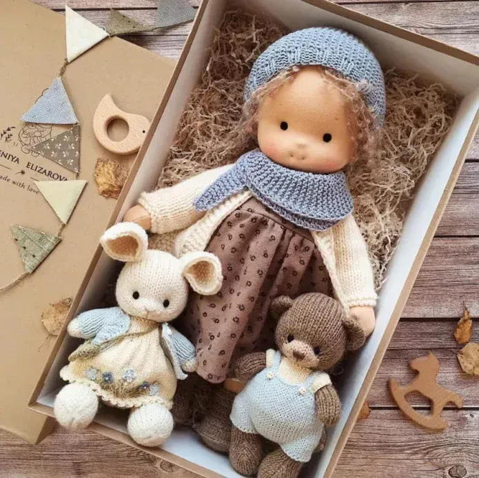 Frunild®Handmade Waldorf Doll🎀