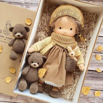 Frunild®Handmade Waldorf Doll🎀