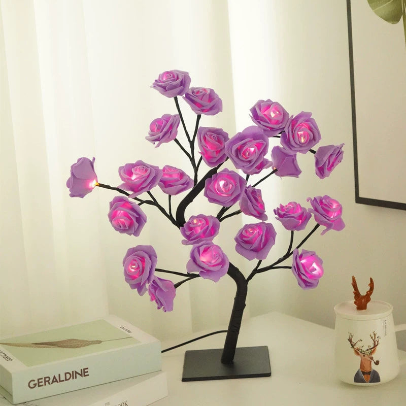 Special Valentine’s Day Gift — USB Rose Tree Light 🌹✨