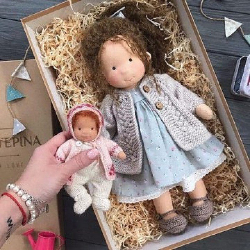 Frunild®Handmade Waldorf Doll🎀