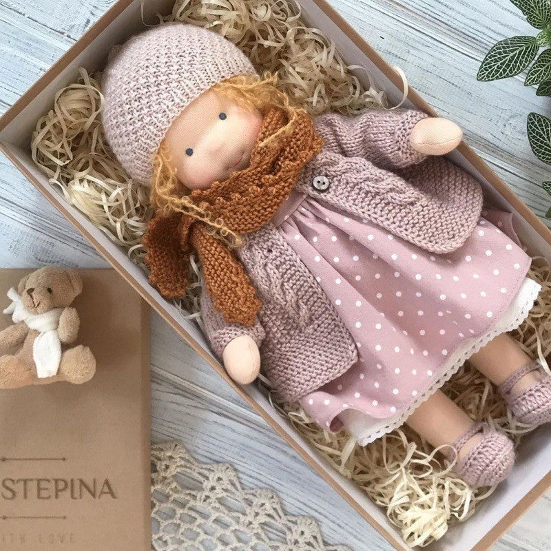 Frunild®Handmade Waldorf Doll🎀