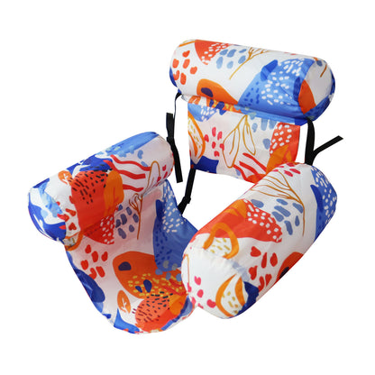 Inflatable pool lounge chair—perfect for relaxing and floating at pool parties. 🏖️✨