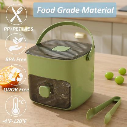 🧊❄️Ice Cube Tray with Lid and Bin - Make lce-Making Simple