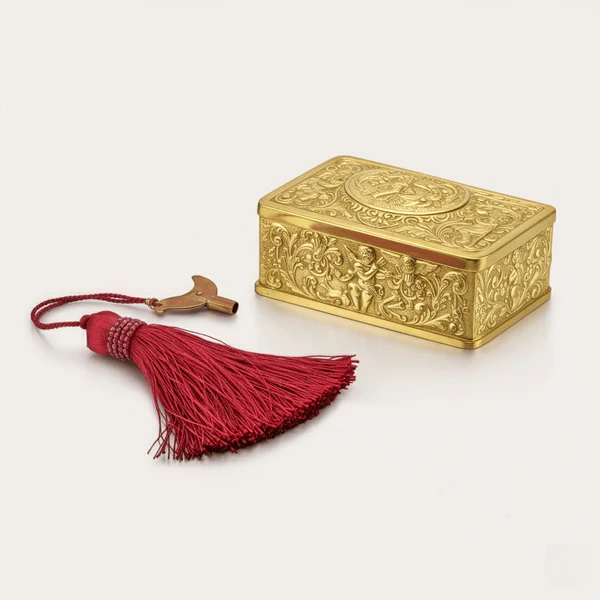 🐦️European Three-dimensional Embossed Bird Music Box