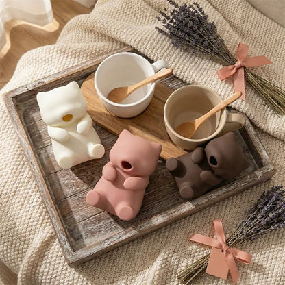 Rechargeable Cat Mini Food Cooling Fan — Cools Hot Drinks in 3 Minutes