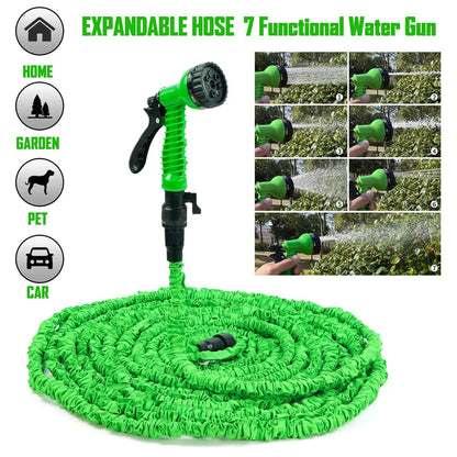 💦☀️Beat the heat with our best-selling Expandable Garden Hose-lightweight, kink-free,and includes a multi-function spray nozzle,now at an unbeatable 45% OFF!🏡🔥