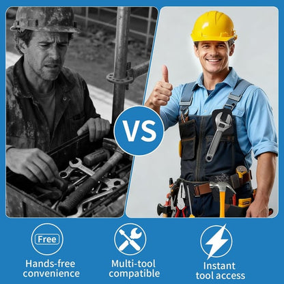 ⏰Limited-Time Offer🛠️ 360° Rotating Magnetic Tool Clip - Free Your Hands & Double Efficiency🎯