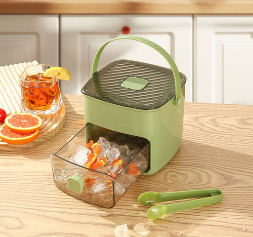 🧊❄️Ice Cube Tray with Lid and Bin - Make lce-Making Simple